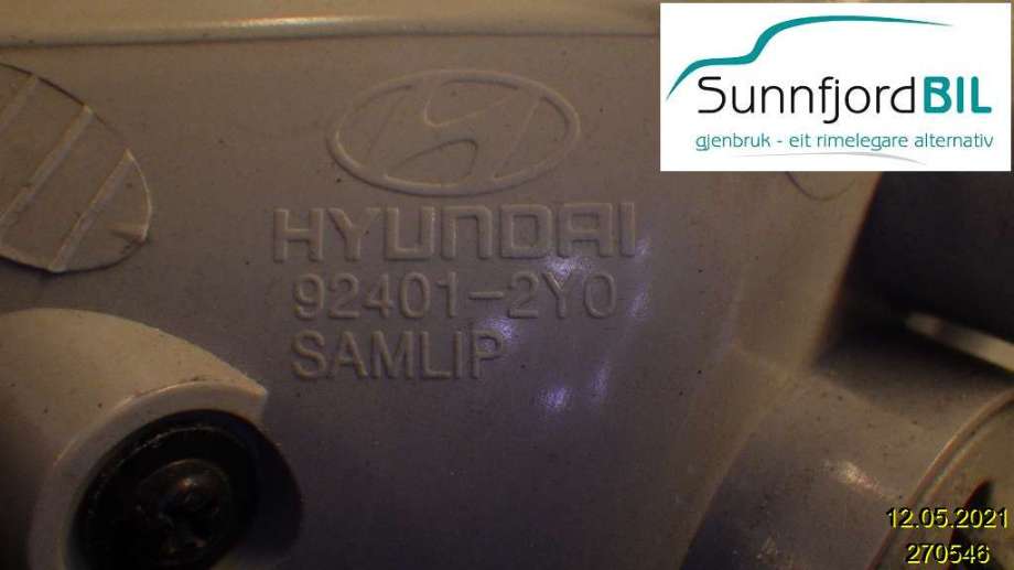 Baklykt venstre til Hyundai Ix35 2010-2015 (HYUNDAI|92401-2Y0|)