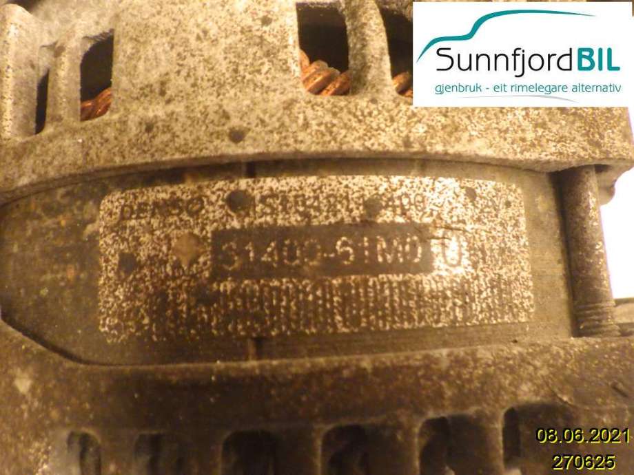 Dynamo til Suzuki SX4 S-CROSS 2013-->> (Type II)  (SUZUKI|31400-61M00||31400 61M0)