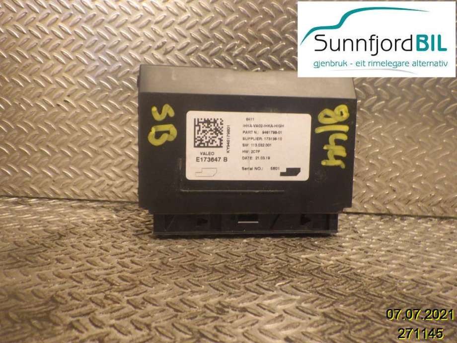 Styreenhet comfort (BCM) til BMW i3, 2013-2022  (BMW|946179801)