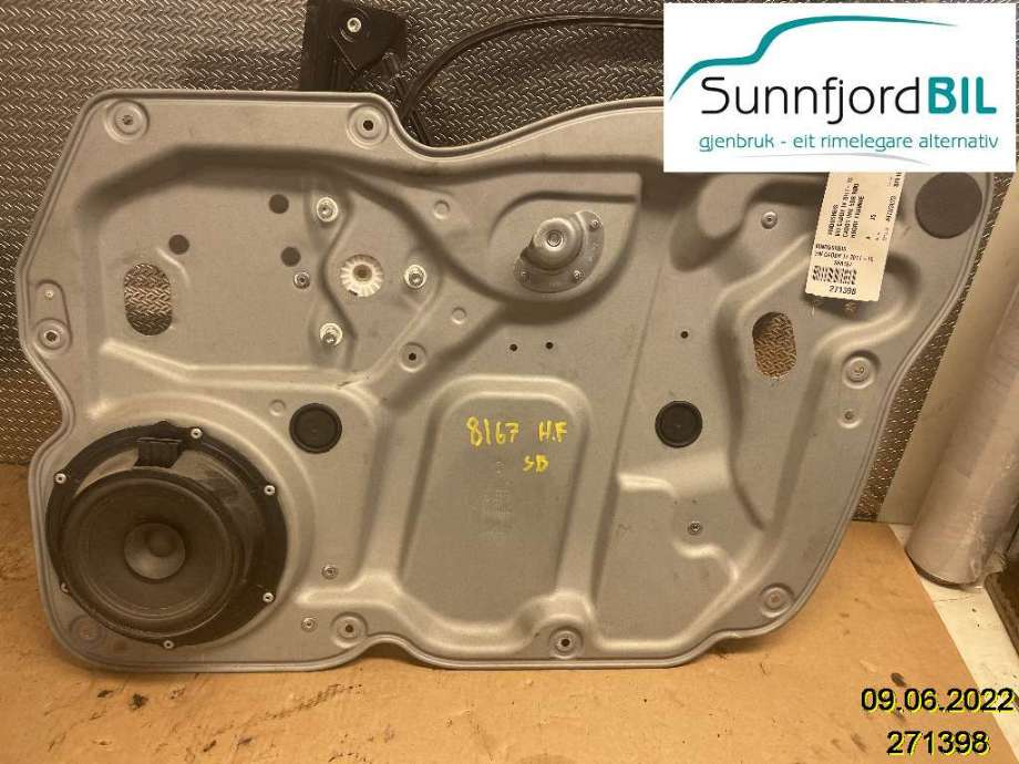 Ruteheis til VW Caddy, 2010-2015 (Type III, Fase 2)  (VOLKSWAGEN|)