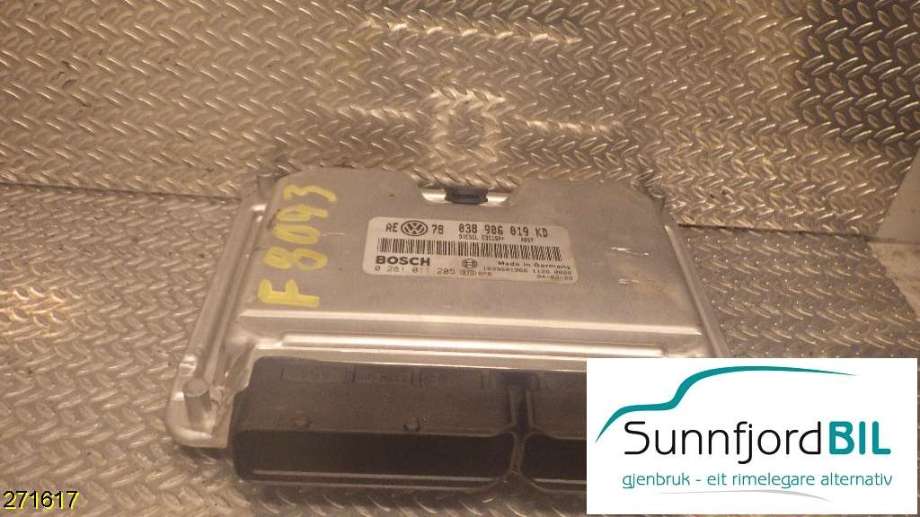Styreenhet motor til VW Passat 2001-2005 (B5,3BG) (B5,3BG) (VOLKSWAGEN|038906019KD|0281011205|)