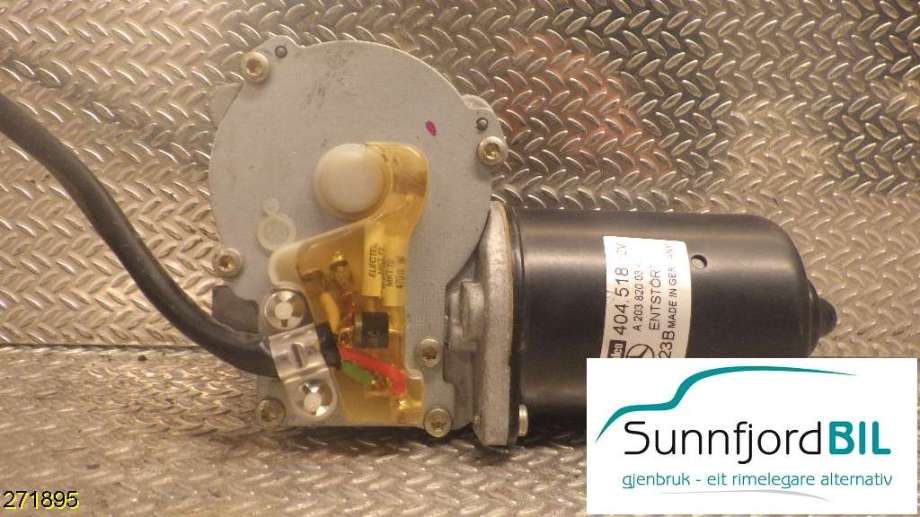 Viskermotor frontrute til Mercedes C-Klasse 2000-2004 (Fase 1) (W203) (W203) (MERCEDES|A2038200342|404518|)