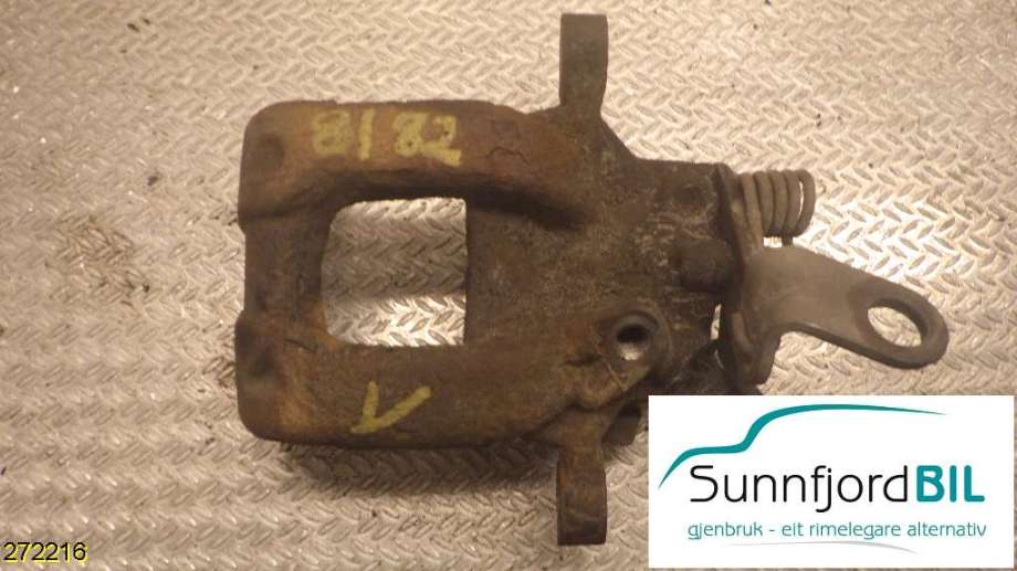 Bremsecaliper venstre bak til VW Touran, 2010-2015 (Type I, Fase 3)  (VOLKSWAGEN|5K0 615 423)