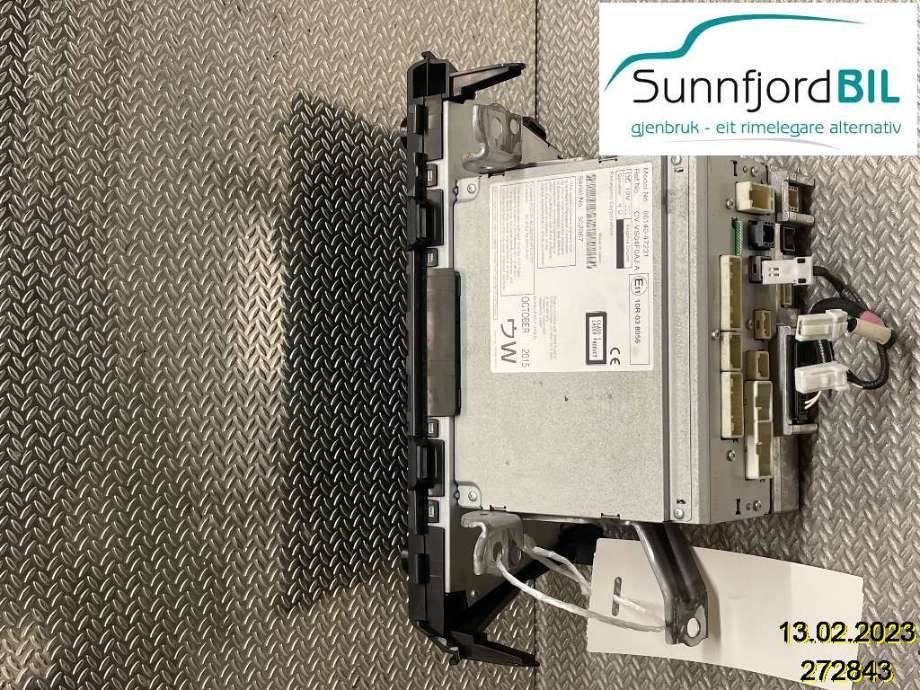 Bilstereo navigasjon til Toyota Prius +7 2012-2020 (Type III) (stasjonsvogn) (stasjonsvogn) (TOYOTA|8614047231||86140-47231)