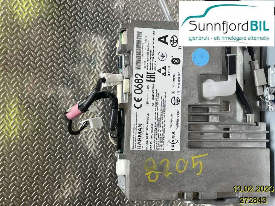 Bilstereo navigasjon til Toyota Prius +7 2012-2020 (Type III) (stasjonsvogn) (stasjonsvogn) (TOYOTA|8614047231||86140-47231)