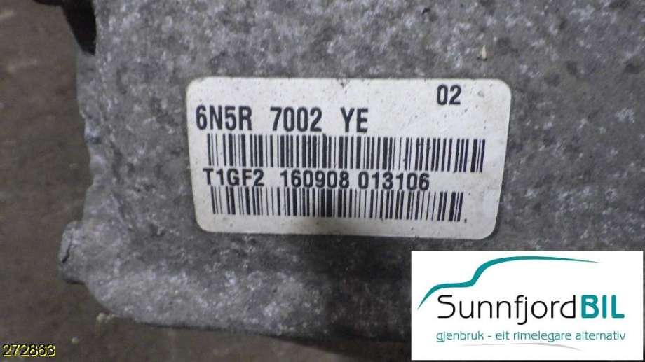 Girkasse manuell til Volvo S40 2008-2012 (Type II, Fase 2)  (VOLVO|36050335|MTX75|)