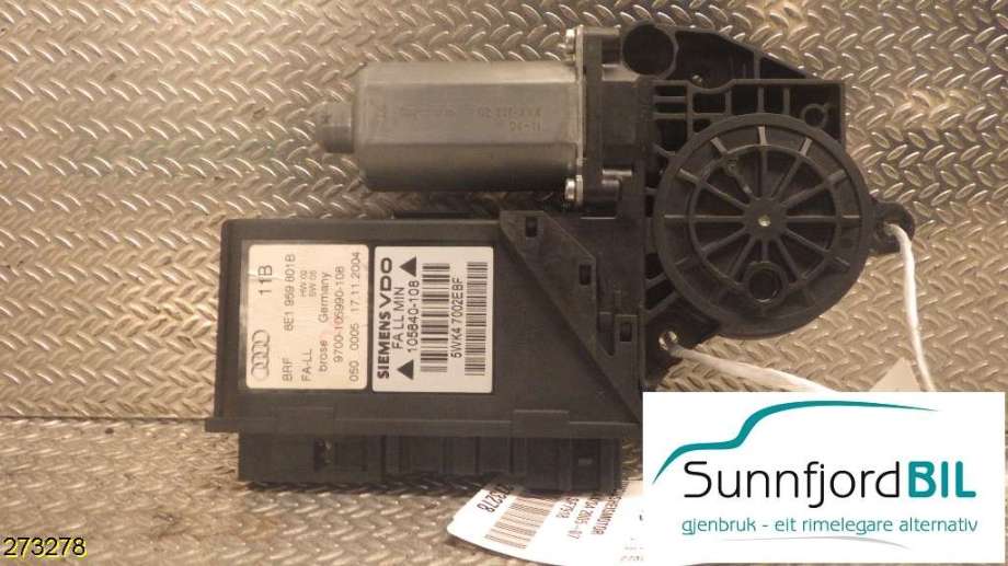 Ruteheis venstre til Audi A4 2004-2008 (Type III) (B7) (B7) (AUDI|8E1959801H|)