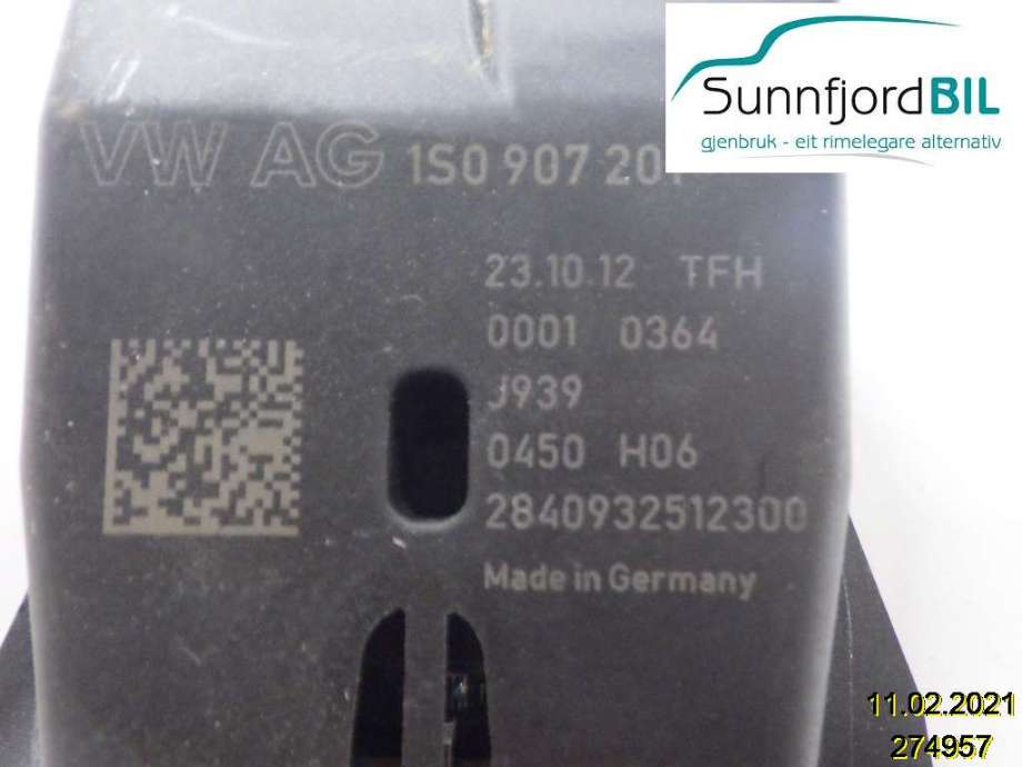 Sensor radar til Škoda Citigo 2012-2019  (SKODA|1S0907201|)