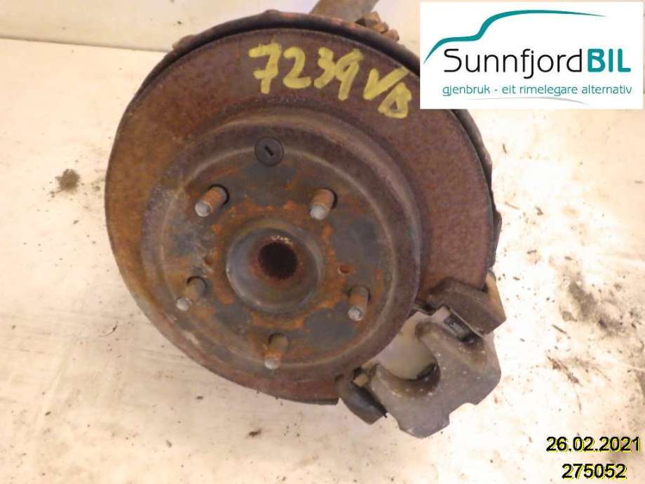 Hjulspindel venstre bak til Toyota RAV4, 2006-2009 (Type III, Fase 1)  (TOYOTA|)