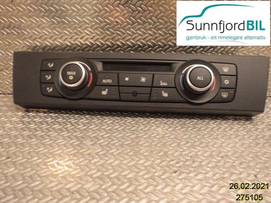 Varmeapparat betjening til Audi Q5, 2012-2017 (Type I, Fase 2)  (AUDI|)