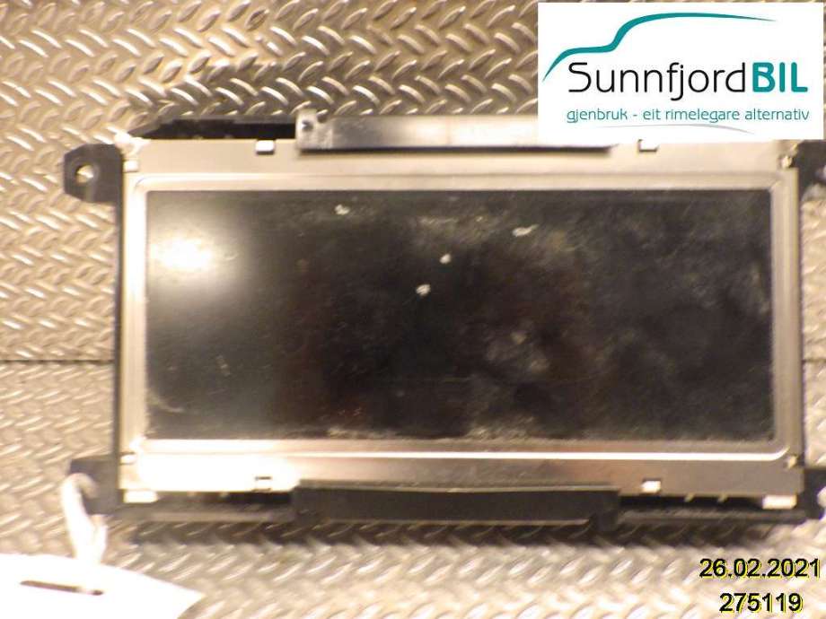 Multimedia display (MCU - Media Controller Unit) til Audi A6, 2005-2008 (Type III, Fase 1) (C6) (C6) (AUDI|4F0 919 603)