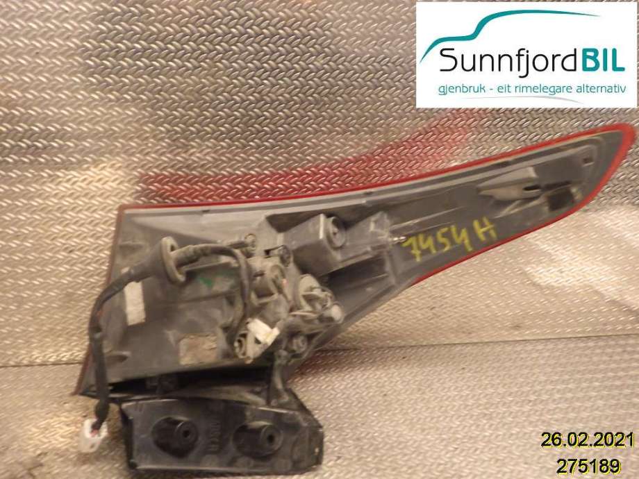 Baklykt høyre til Hyundai i30 2012-2017 (Type II) (HYUNDAI|92402A 5020|)