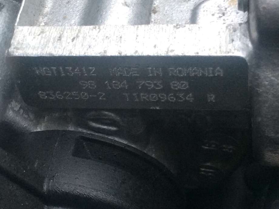 Turbo til Peugeot 2008, 2013-2019 (Type I) (PEUGEOT|9810681380)