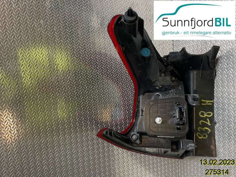 Baklykt høyre til Peugeot 2008 2013-2019 (Type I)  (PEUGEOT|9826730380||9814745980)