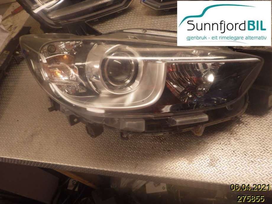 Frontlykt høyre halogen til Mazda CX-5 2012-2017 (Type I)  (MAZDA|KD5451031G|)