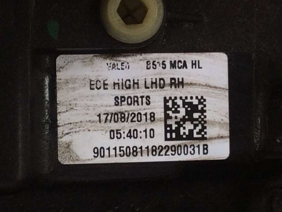Frontlykt venstre halogen til Ford Ecosport 2016-->>  (FORD|GN1513D155HE|)