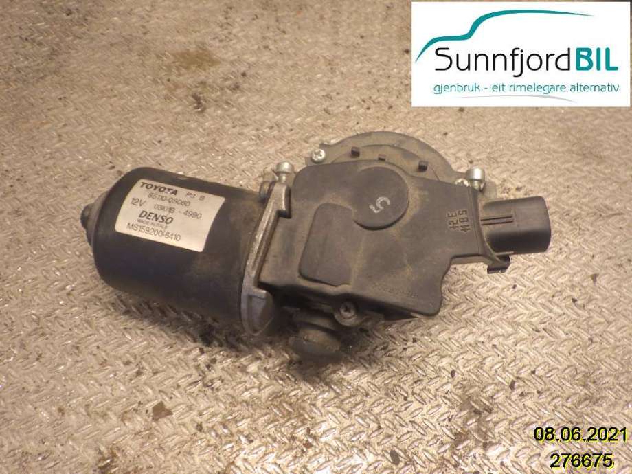 Viskermotor frontrute til Toyota Avensis 2003-2008 (Type II) (TOYOTA||MS1592006410|85110 05060)