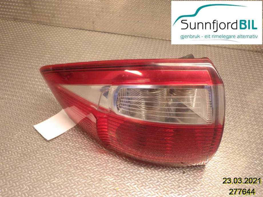 Baklykt venstre til Ford C-Max, 2010-2015 (Type II, Fase 1)  (FORD|AM5113405BD)
