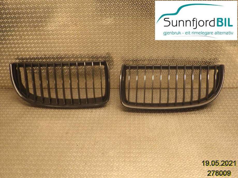 Grill til BMW 3-Serie 2005-2011 (E90/E91/E92/E93) (E90/E91/E92/E93) (BMW|51 71 2 151 896||51 71 2 151 895)