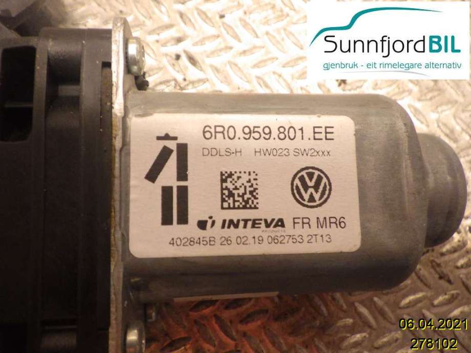 Ruteheis venstre til VW Amarok 2016-2022 (Type I, Fase 2) (VOLKSWAGEN|6R0959801EE|)