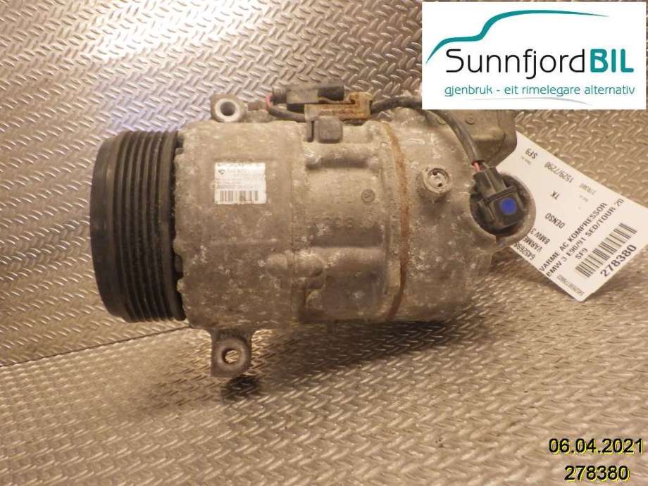 Aircondition kompressor til BMW 3-Serie 2005-2011 (E90/E91/E92/E93) (E90/E91/E92/E93) (6452698776602|)