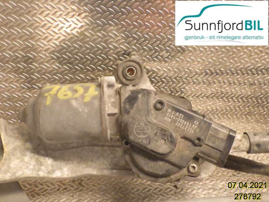 Viskermotor frontrute til Opel Insignia A, 2009-2014  (OPEL|13227392)