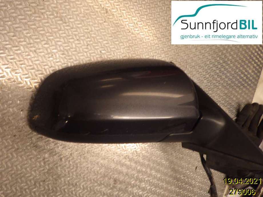 Speil høyre til Audi A3 2003-2008 (Type II, Fase 1)  (AUDI|8P1 858 532 K|)