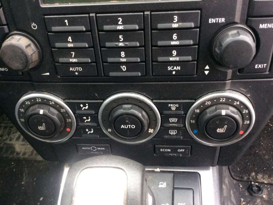 Varmeapparat betjening til Land Rover Freelander, 2007-2014 (Type II)  (LAND-ROVER|6H5219E900HB)