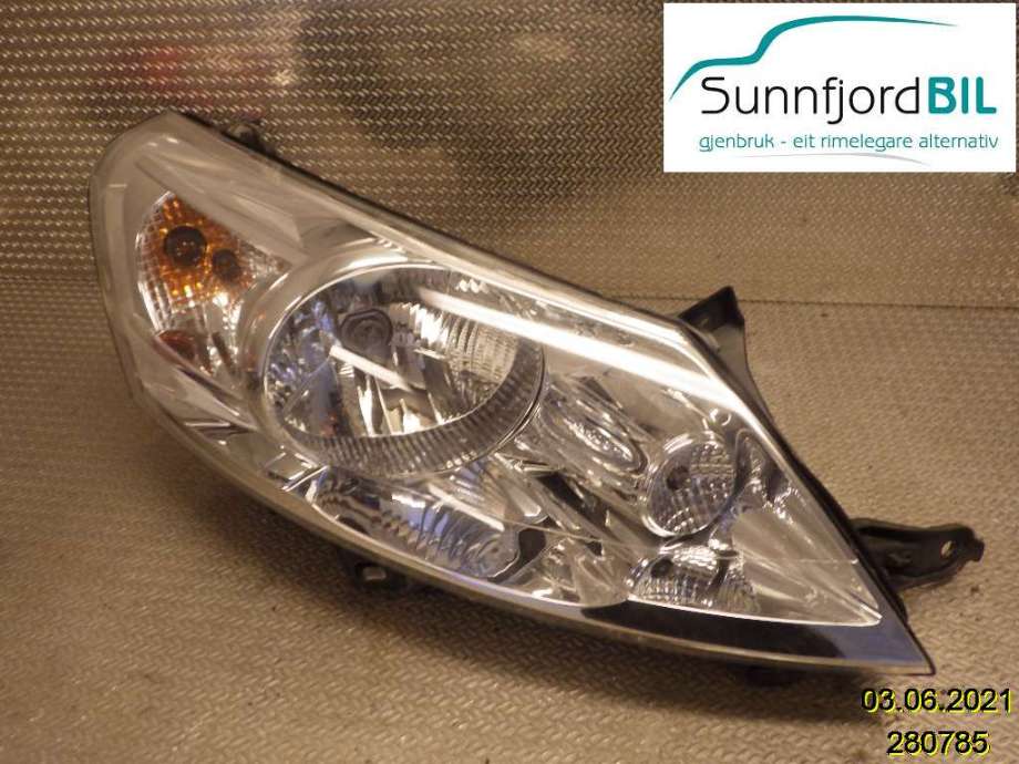 Frontlykt høyre halogen til Toyota Proace 2013-2016 (Type I)  (TOYOTA|89902604|)
