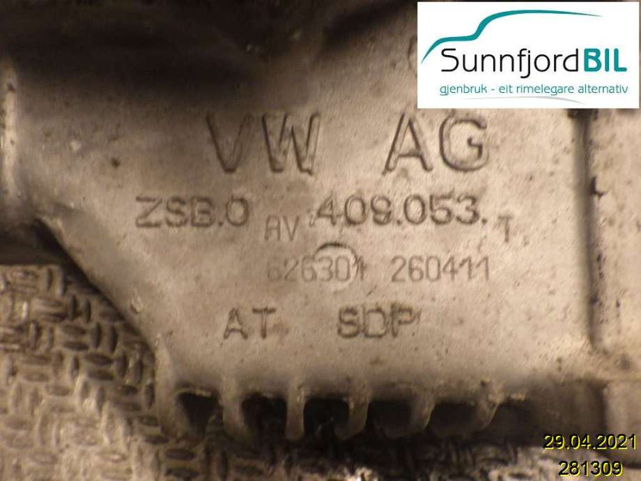 Girkasse 4WD fordelingskasse til Škoda Superb, 2008-2015 (Type II)  (SKODA|)
