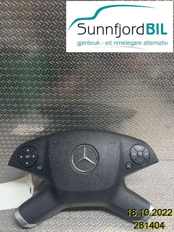 Airbag rattpute til Mercedes E-Klasse 2009-2013 (Fase 1) (W212) (W212) (MERCEDES|A2128600102911|)