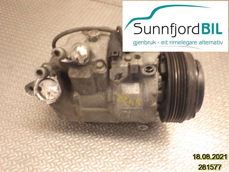 Aircondition kompressor til BMW 1-Serie, 2004-2011 (E81/E82/E87/E88) (E81/E82/E87/E88) (BMW|64 52 6 987 862)