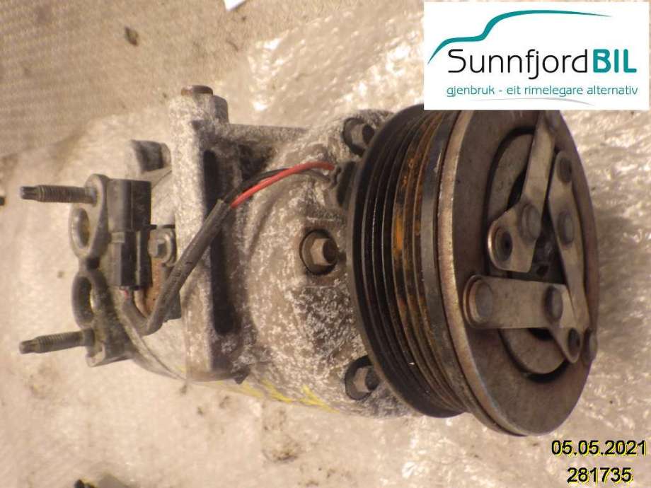 Aircondition kompressor til Ford Transit Custom 2013-2023 (Type I)  (FORD|BK2119D629AD|)