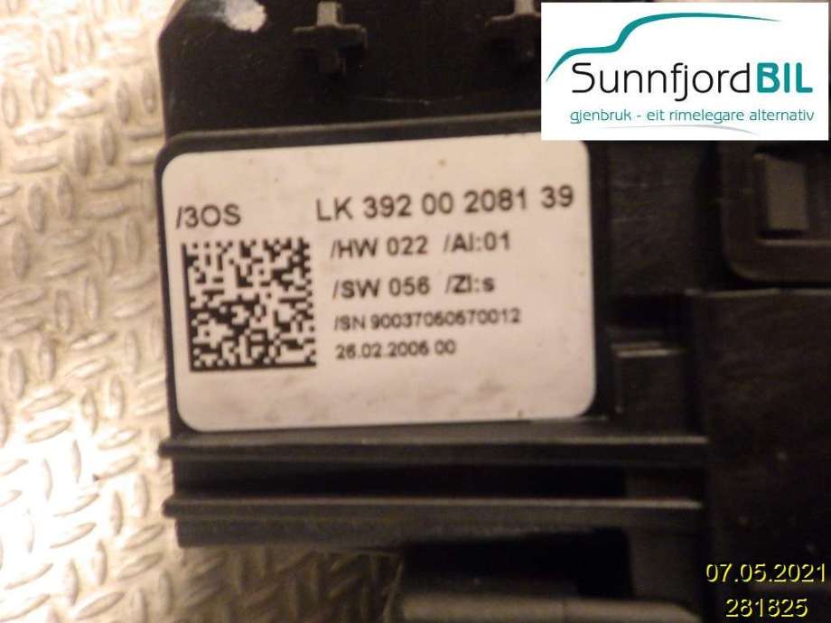 Bryter combi til BMW 3-Serie 2005-2011 (E90/E91/E92/E93) (E90/E91/E92/E93) (BMW|LK01418313|)