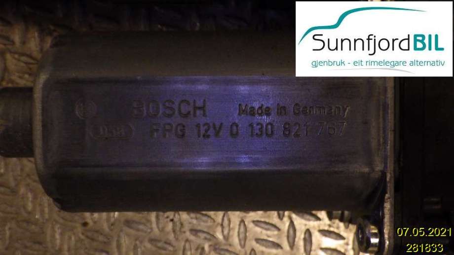 Ruteheis venstre til Audi A4 2004-2008 (Type III) (B7) (B7) (AUDI|8E0959801A||8E0 959 801 A)