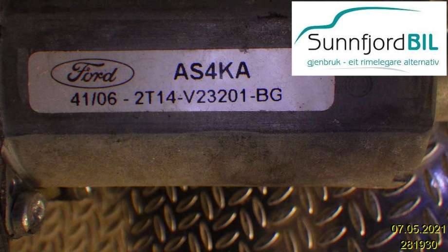 Ruteheis venstre til Ford Transit Connect, 2003-2009 (Type I, Fase 1) (FORD|2T14V23201BG)