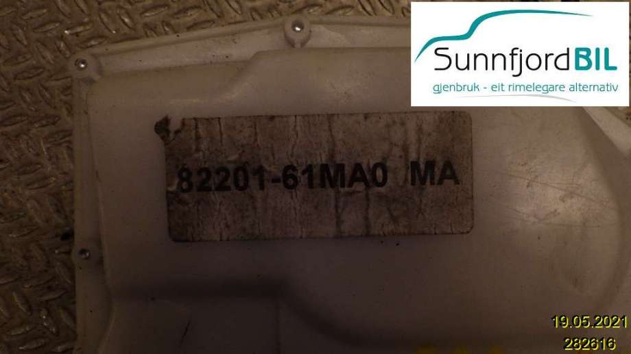 Låsekasse høyre til Suzuki SX4 S-CROSS, 2013-->> (Type II)  (SUZUKI|82201-61MA0 MA)
