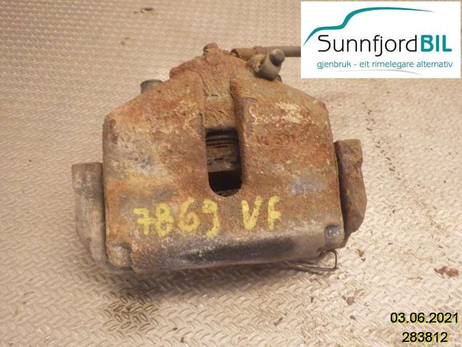 Bremsecaliper venstre foran til VW Caddy, 2010-2015 (Type III, Fase 2)  (VOLKSWAGEN|)