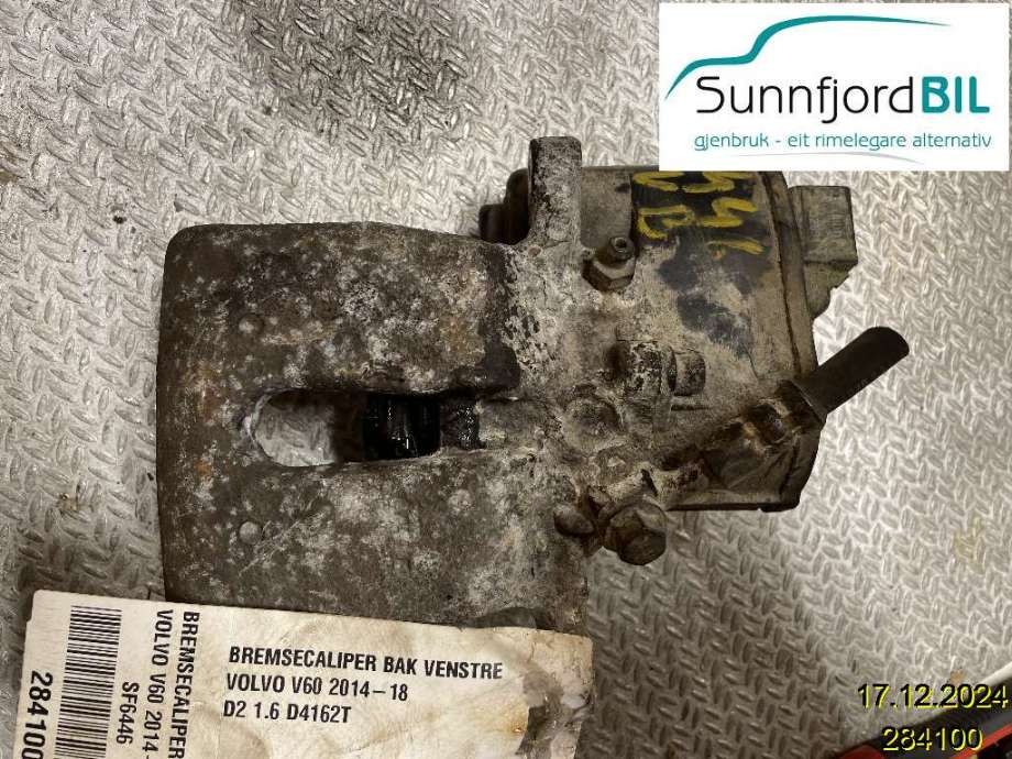 Bremsecaliper venstre bak til Volvo V60/V60 CC 2013-2018 (Type I, Fase 2)  (VOLVO|)