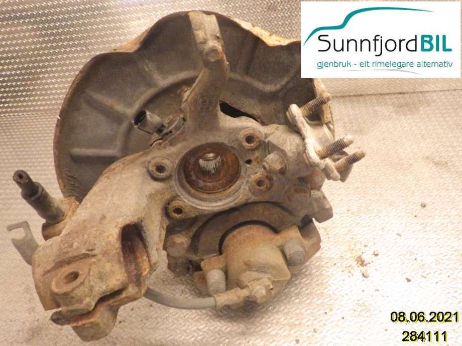 Hjulspindel høyre foran til VW Caddy 2004-2010 (Type III, Fase 1)  (VOLKSWAGEN|1K0 407 256 AA|)