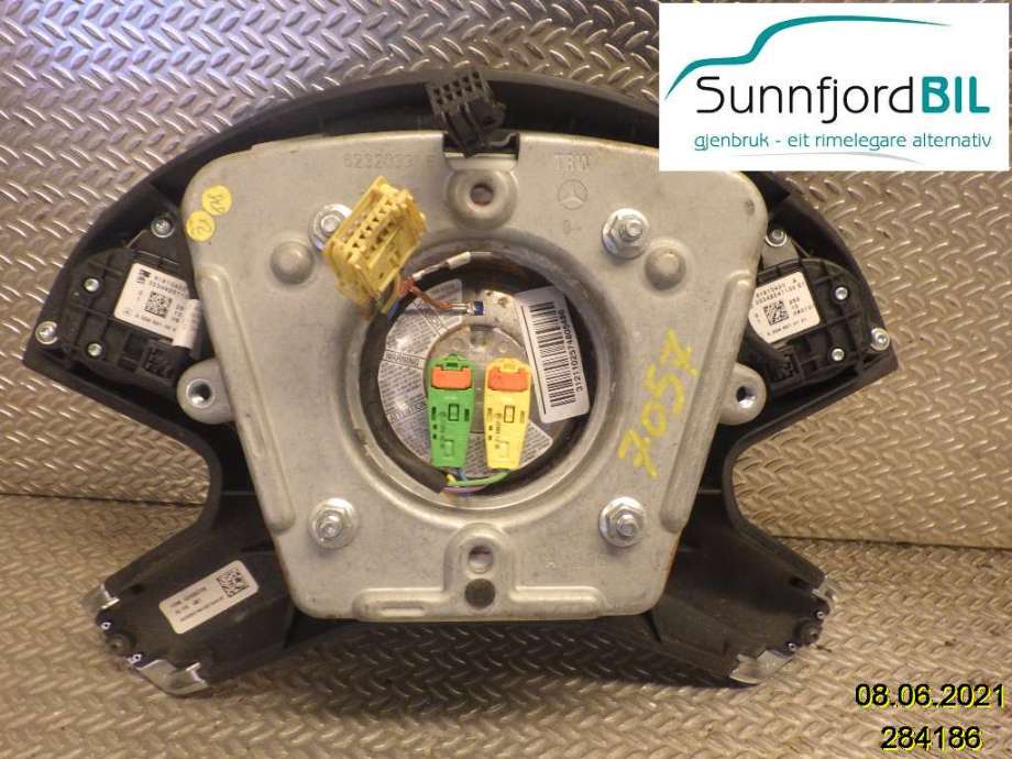 Airbag rattpute til Mercedes E-Klasse 2009-2013 (Fase 1) (W212) (W212) (MERCEDES|A 212 860 01 02||62320331E)