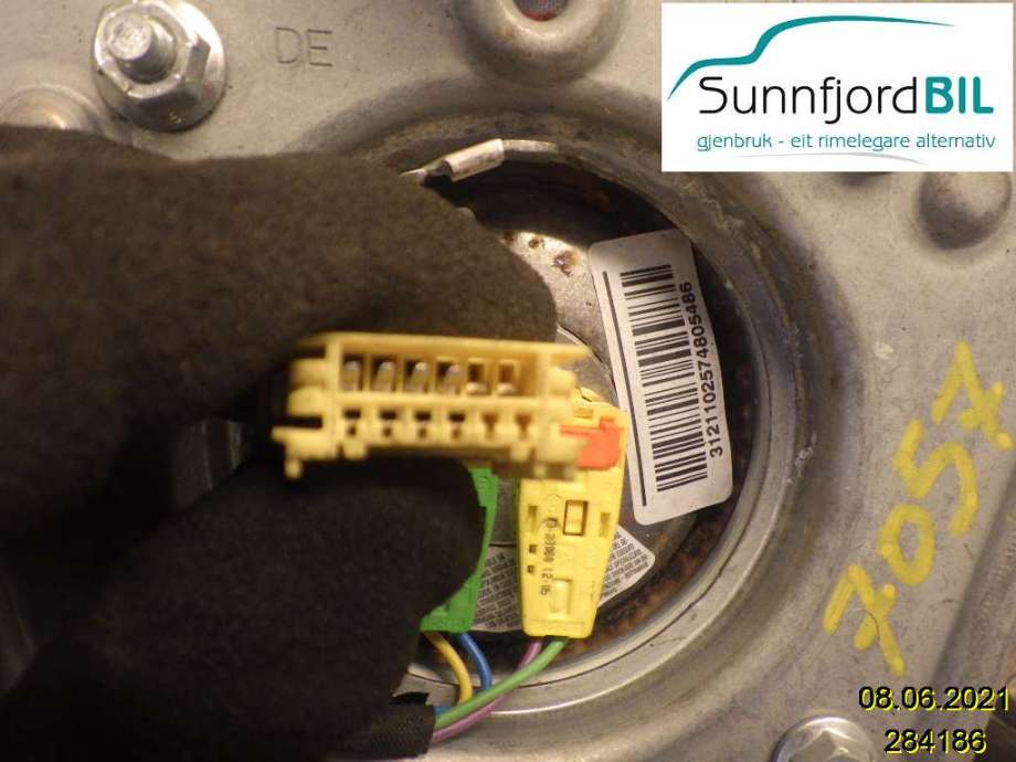 Airbag rattpute til Mercedes E-Klasse 2009-2013 (Fase 1) (W212) (W212) (MERCEDES|A 212 860 01 02||62320331E)