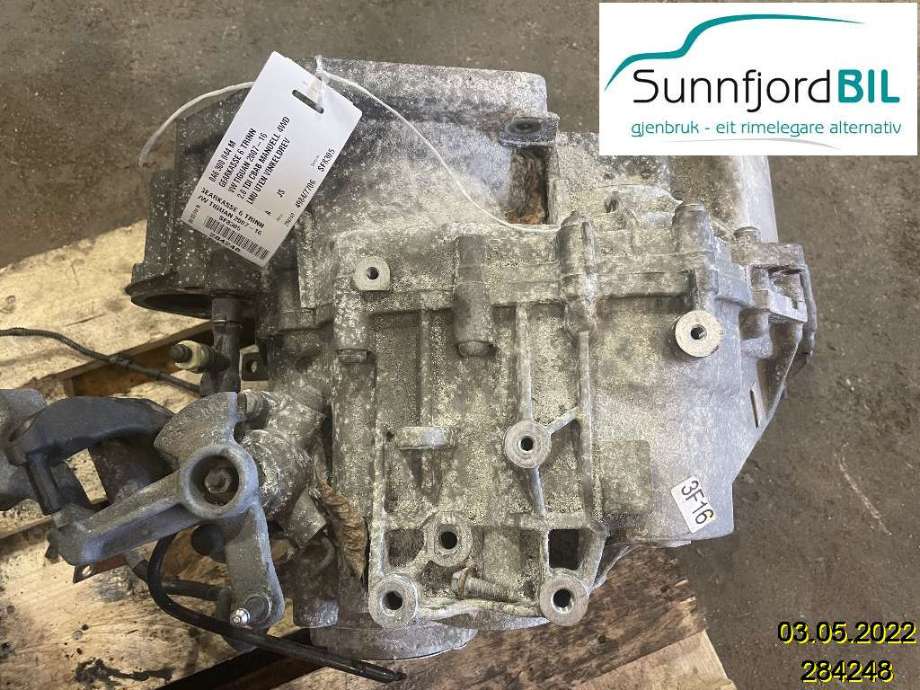 Girkasse manuell 6-trinn til VW Tiguan 2007-2011 (Type I, Fase 1) (VOLKSWAGEN|0A6 300 044 M|LMU)