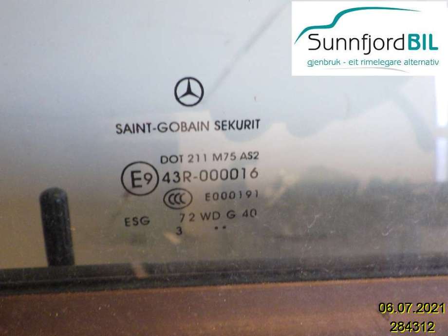 Siderute høyre foran til Mercedes Vito/Viano, 2010-2014 (Fase 2) (W639) (W639) (MERCEDES|43R000016)