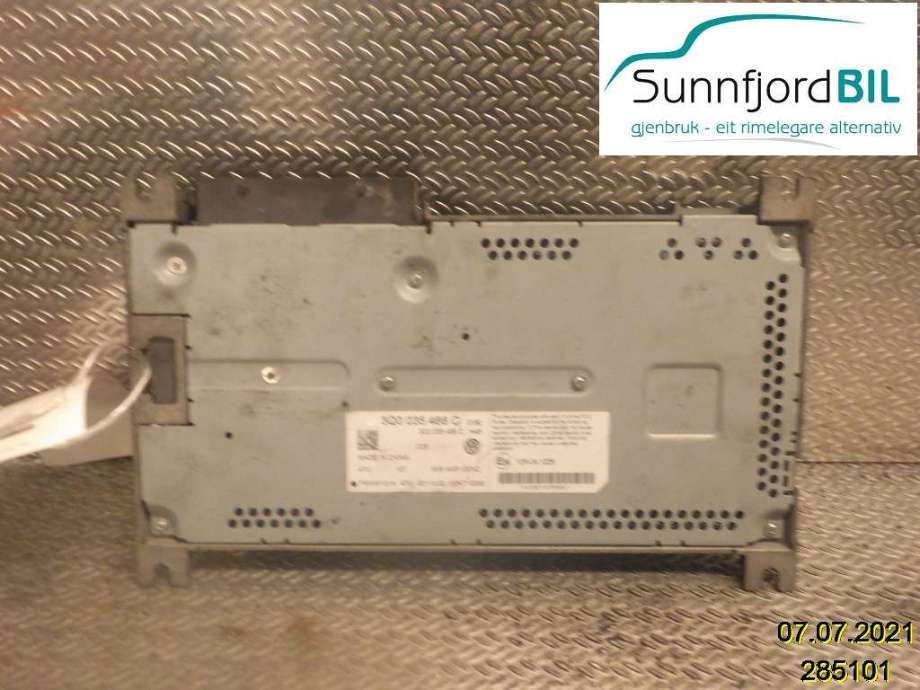 Bilstereo forsterker til Volvo V50, 2007-2012 (Fase 2)  (VOLVO|3Q0035466C)