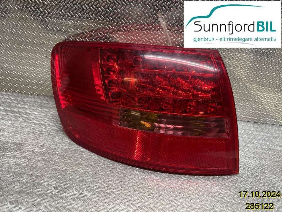 Baklykt venstre til Audi A6, 2008-2011 (Type III, Fase 2) (C6) (C6) (AUDI|4F9 945 095 H)