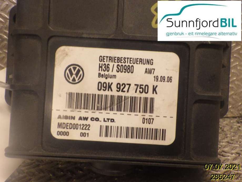 Styreenhet girkasse til VW Transporter / Caravelle 2003-2009 (Fase 1) (T5) (T5) (09K927750K|)