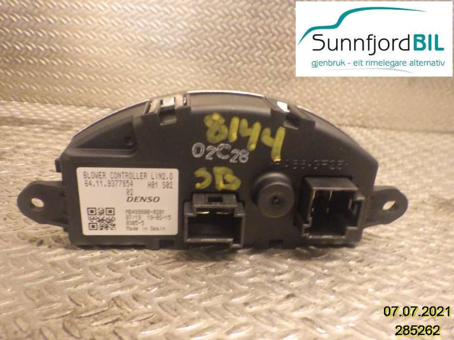 Varmeapparat motstand til BMW i3 2013-2022  (BMW|MB4998000201|64119377854|)