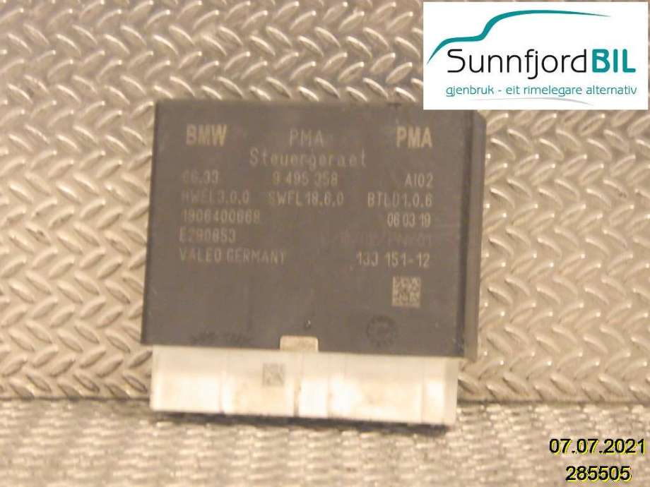 Styreenhet parkering til BMW i3 2013-2022  (BMW|66339495358|)