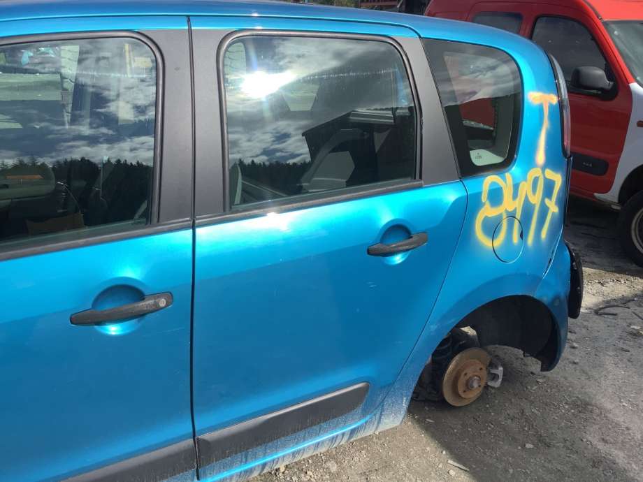 Dør venstre bak til Citroën C3, Picasso, 2009-2017  (CITROEN|)
